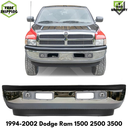 Front bumper chrome fog - front, &